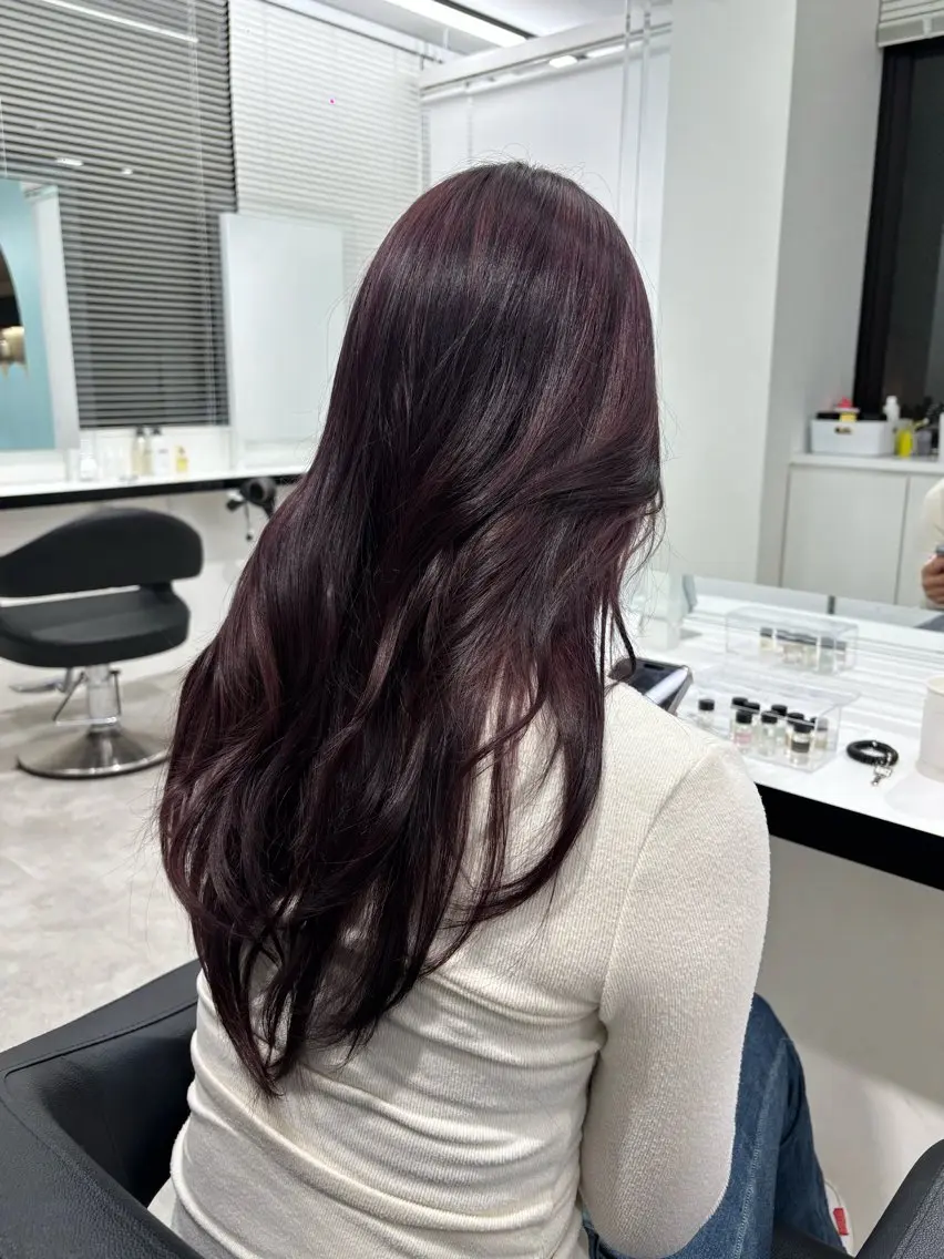 セミロング カラー ⋆✮⋆.透明感カラー sana🧚‍♂️のヘアスタイル