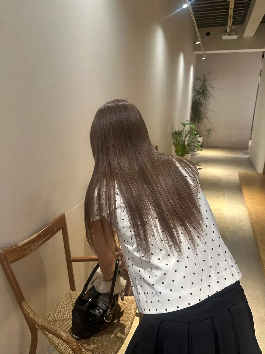 ロング ヘアカラー ayumi★／ 博多美容室のヘアスタイル