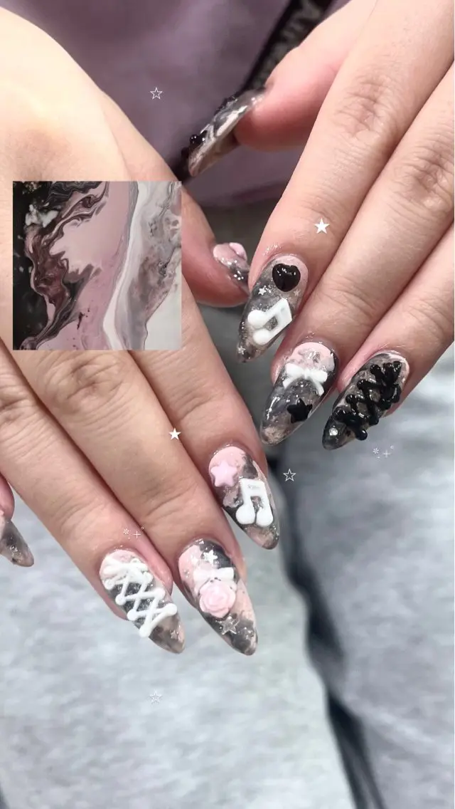 ネイル おそろいネイル natsumi .のネイルデザイン