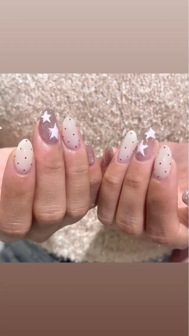 ネイル ハンドネイル 🧁fein. nana🩵のネイルデザイン