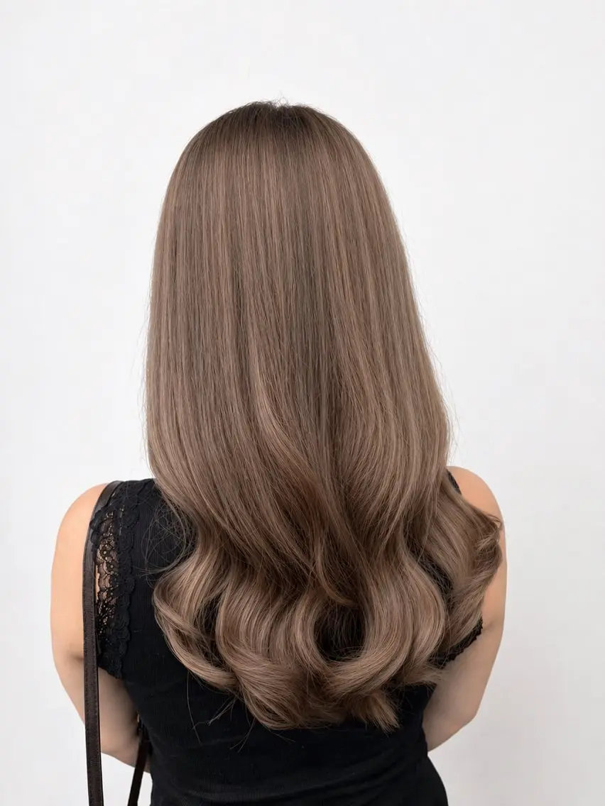 ロング 艶髪カラー/🤍 Juma🎀✨のヘアスタイル