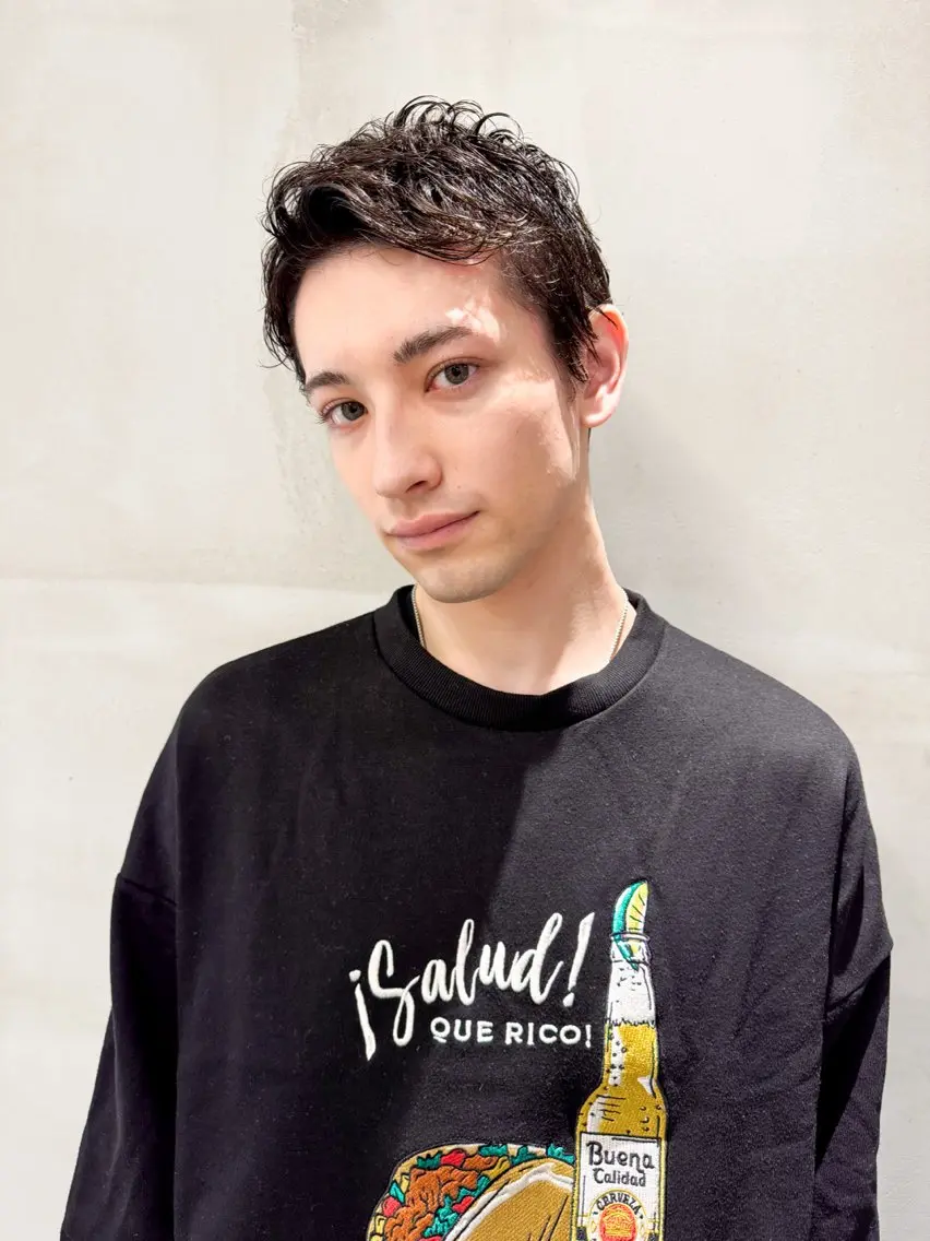 メンズ 山中 束真のヘアスタイル