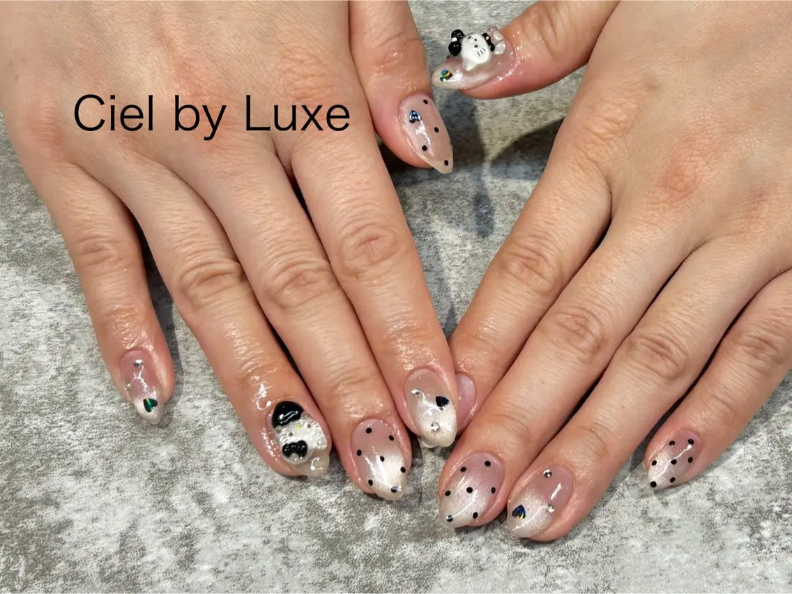 ネイル 持ち込み CielbyLuxe manamiのネイルデザイン