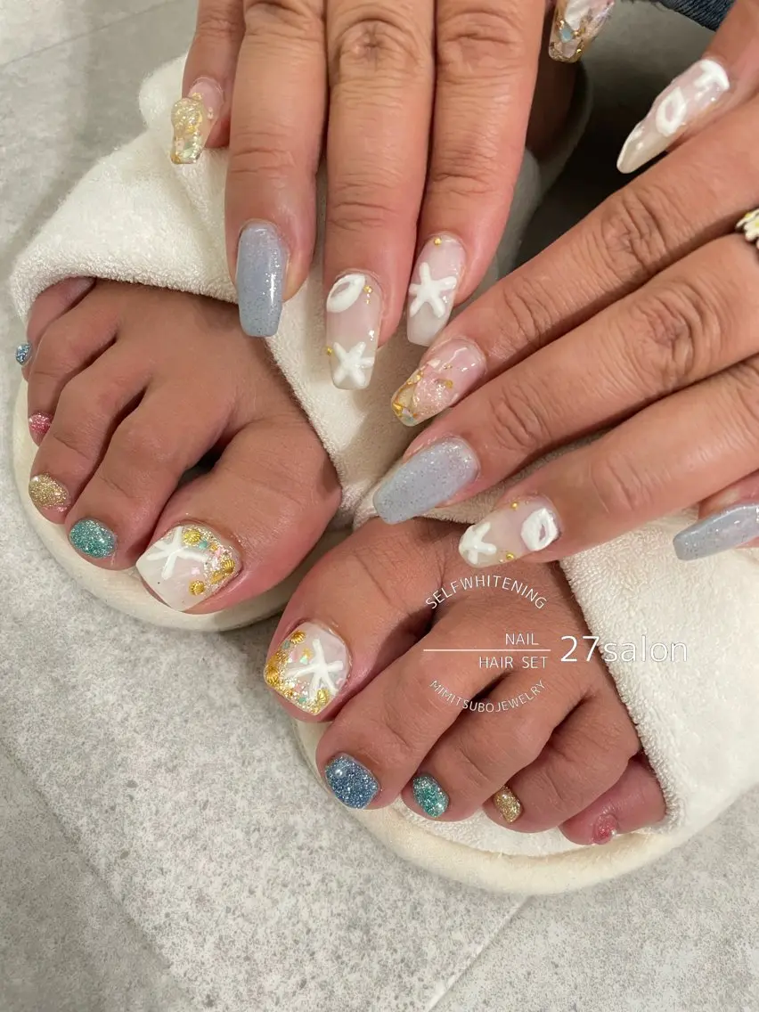 ネイル ハンドネイル 27salon yuinaのネイルデザイン