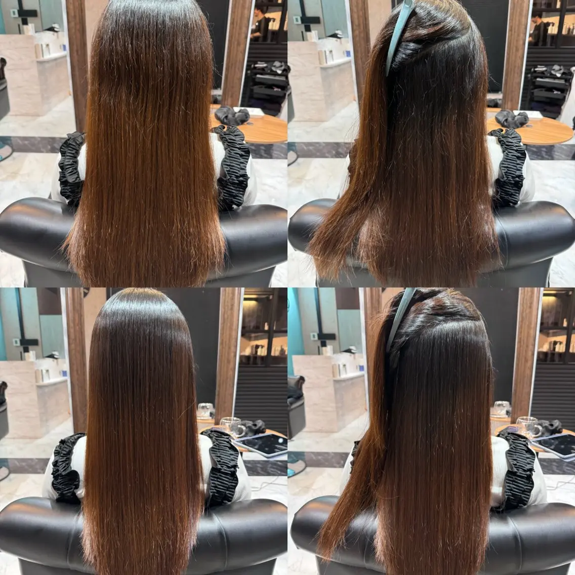 ロング 縮毛矯正 LuanaTOKYO 都築佑汰のヘアスタイル