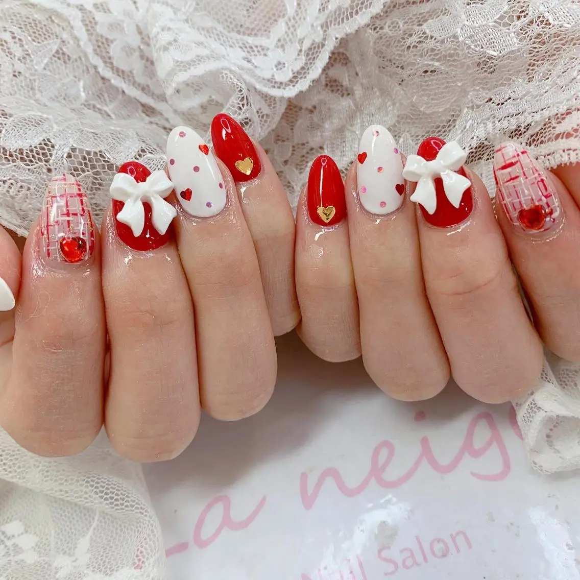 ネイル ハンドネイル La neige* yuki 🐩🌙のネイルデザイン