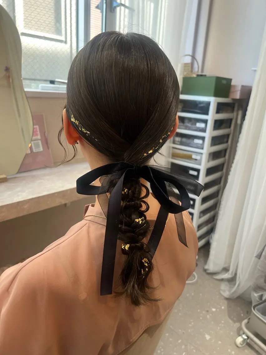 ミディアム Mila misakiのヘアスタイル