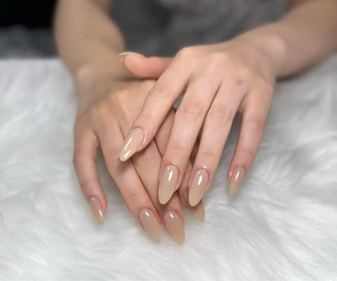 ネイル オーロラネイル チークネイル フットネイル フレンチネイル ジェルネイル Nichi Nailsのネイルデザイン