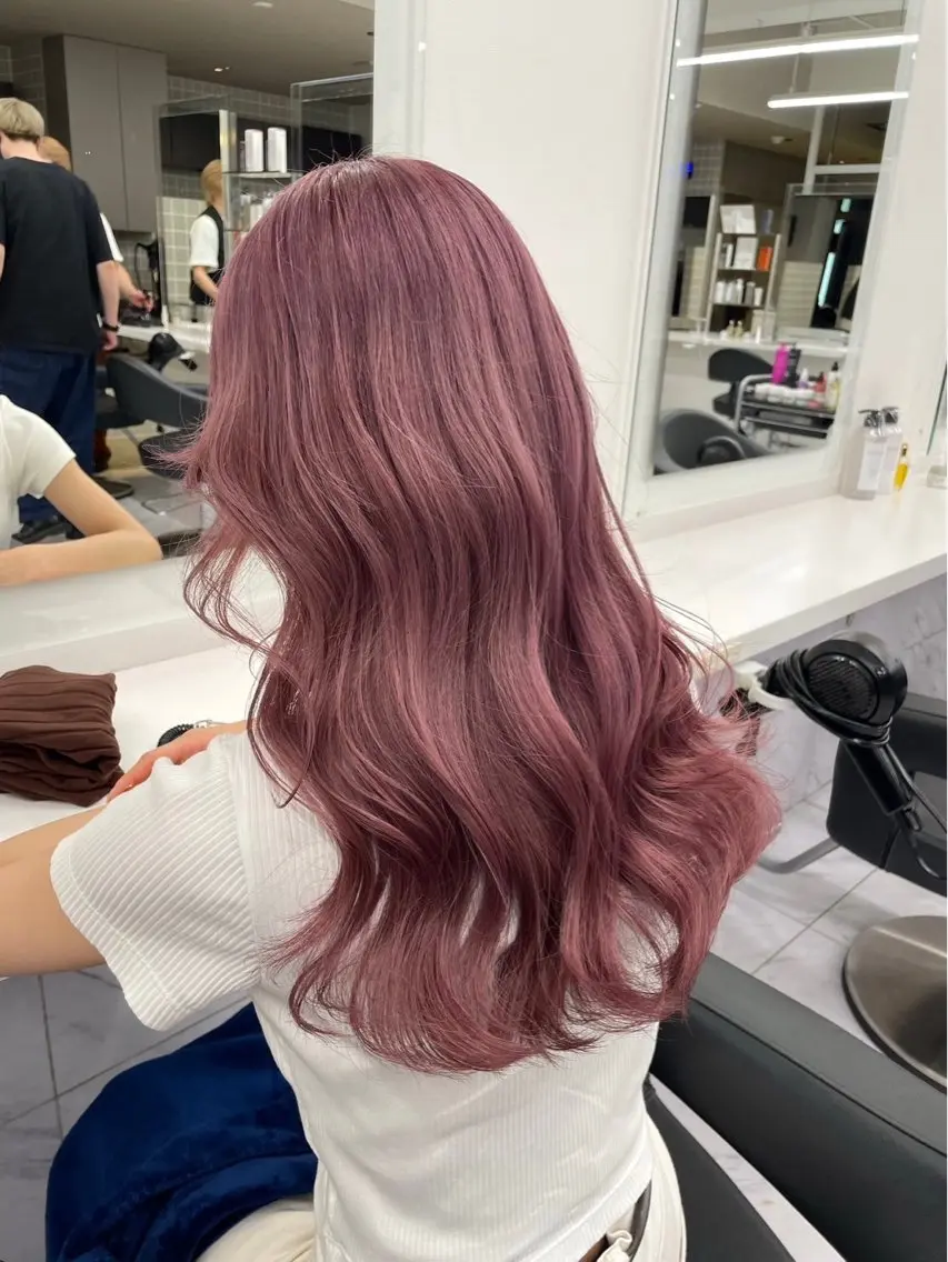 ロング ヘアアレンジ 🫧ハイトーン/ 髪質改善/ヒナタ🫧のヘアスタイル