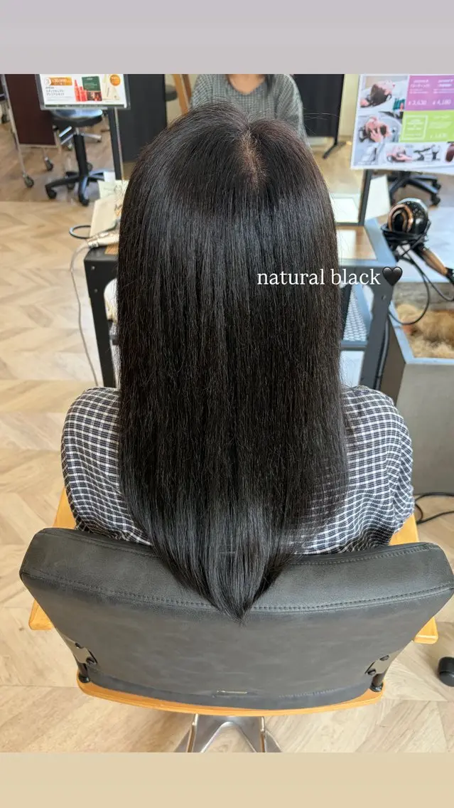 ヘアカラー 入里 彩心のヘアスタイル