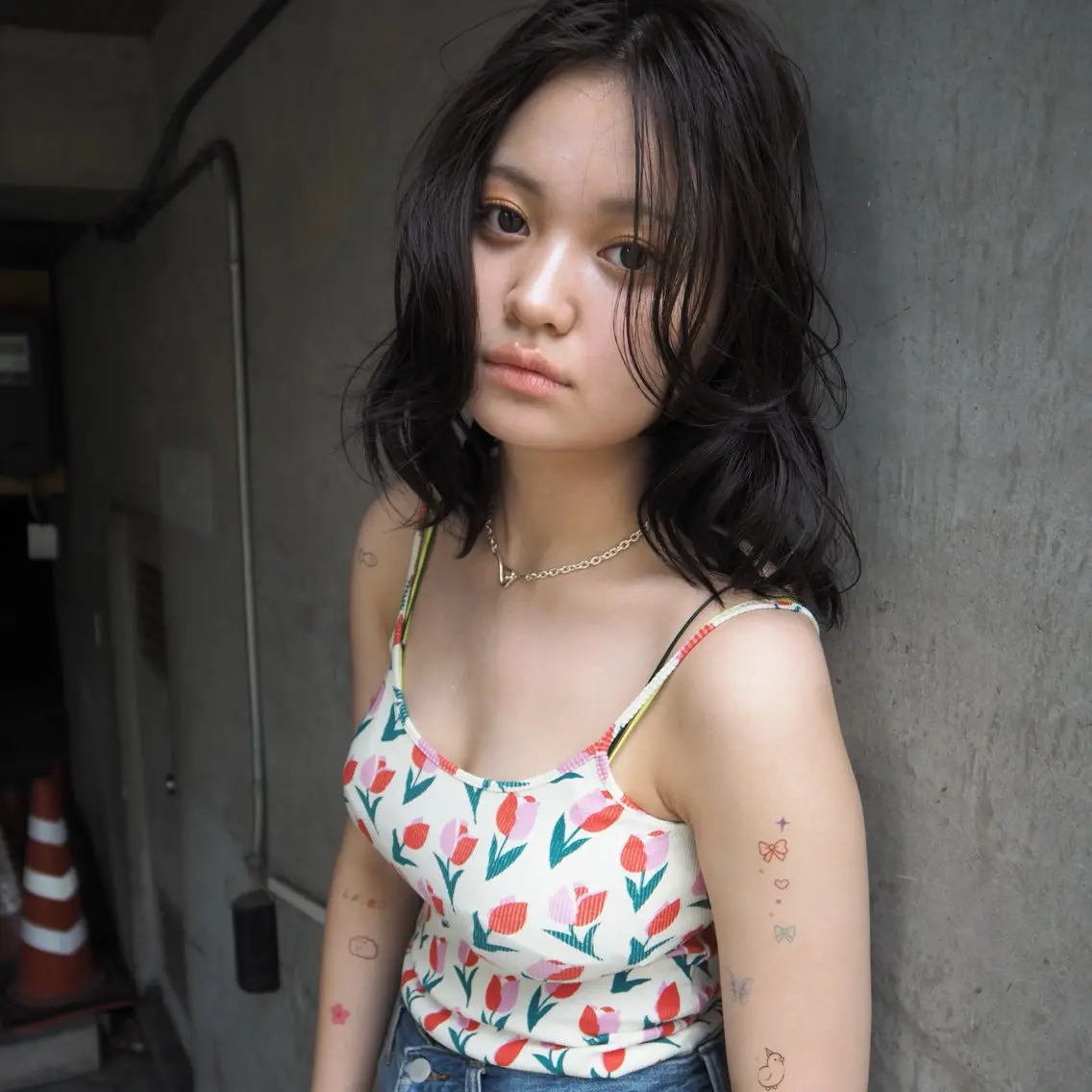 ロング カラー ブリーチ ブラウンカラー 透明感カラー 韓国風カラー ナチュラルブラウン ヘアカラー yuki/ブリーチ/ JILLSTUDIOのヘアスタイル