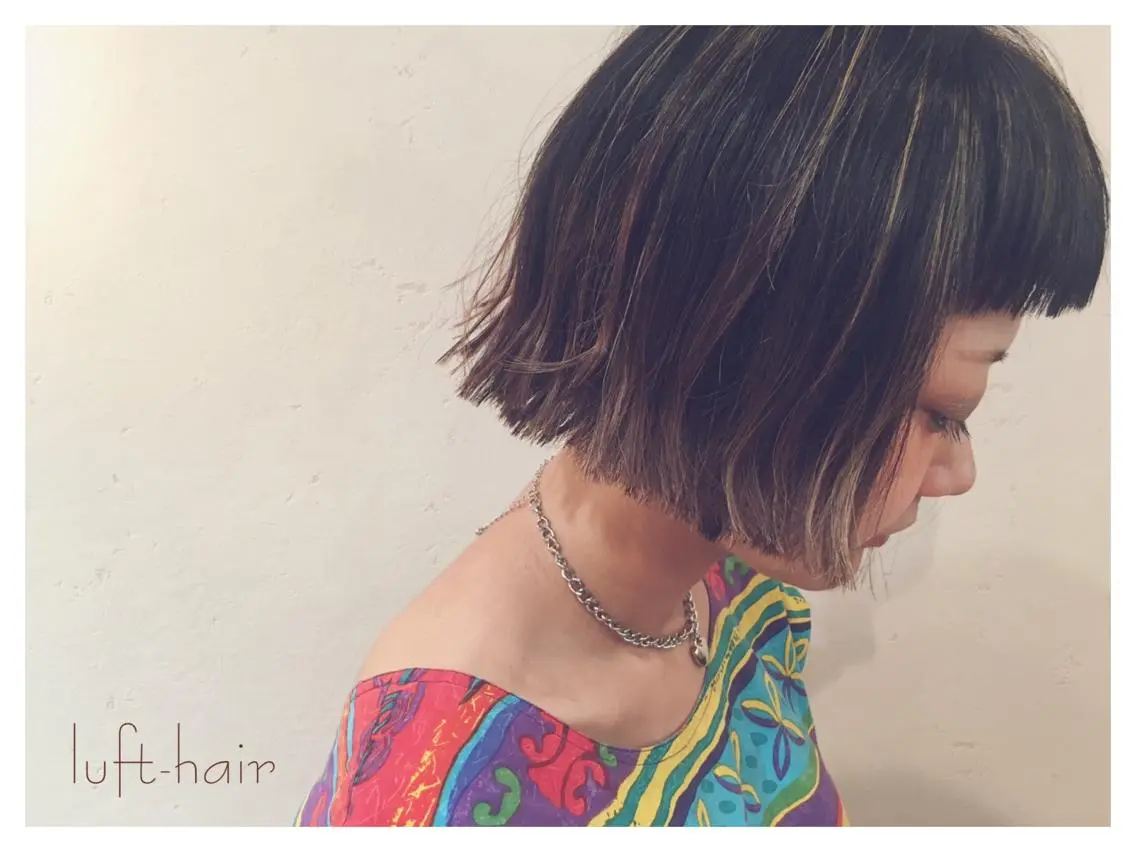 ショート カラー むらかみ みかのヘアスタイル