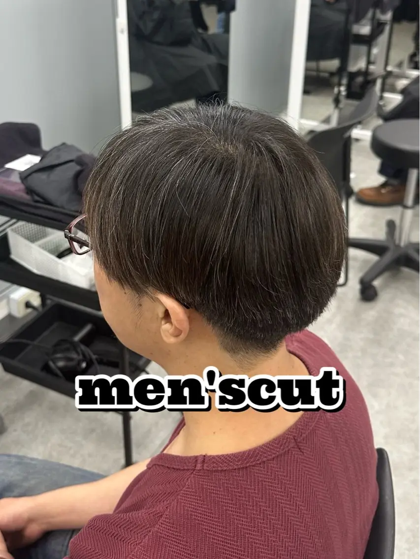 メンズ カット トリートメント 🫧透明感カラー🫧 艶髪🫧韓国ヘアのヘアスタイル