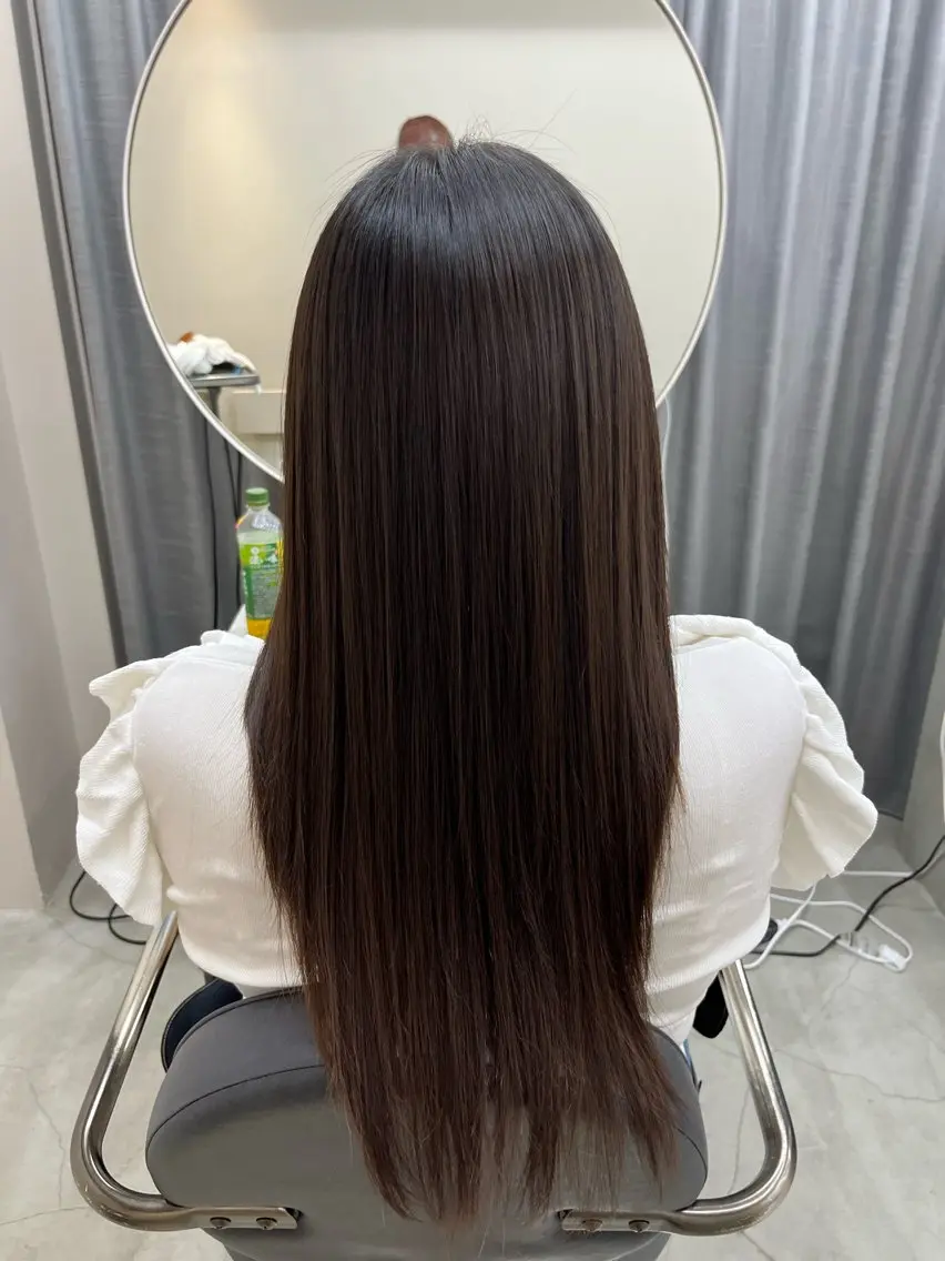 ロング 大岩 はなのヘアスタイル