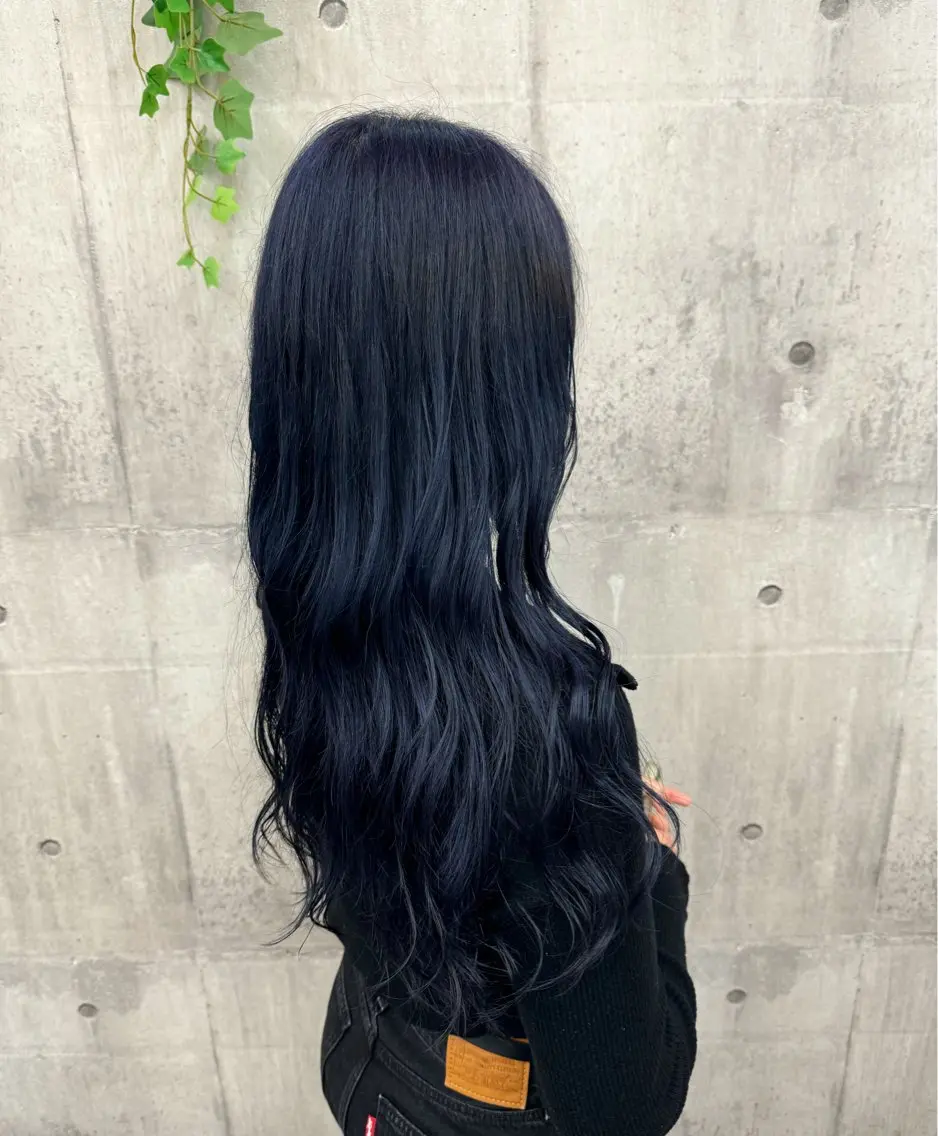 ロング カラー ヘアカラー r i n k aのヘアスタイル
