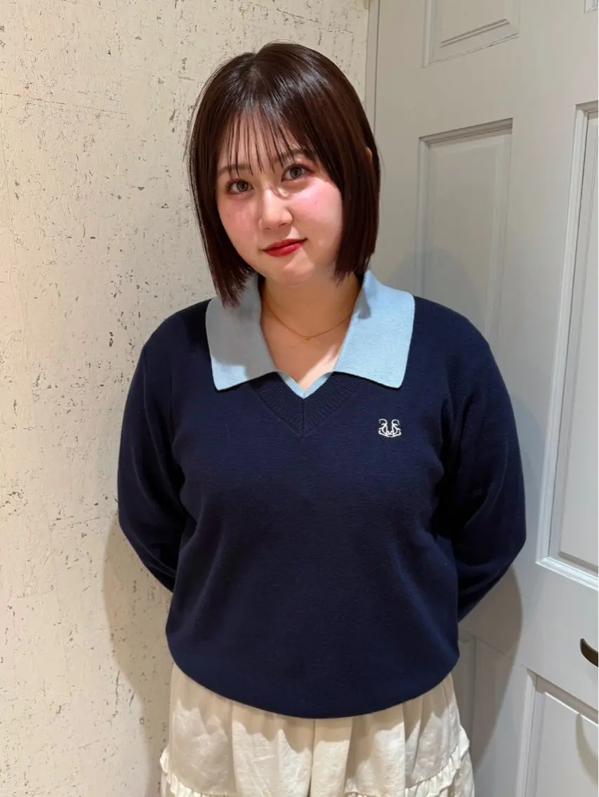 ショート カラー 似合わせカット カット ヘアカラー トリートメント mai / linoah˚✧のヘアスタイル