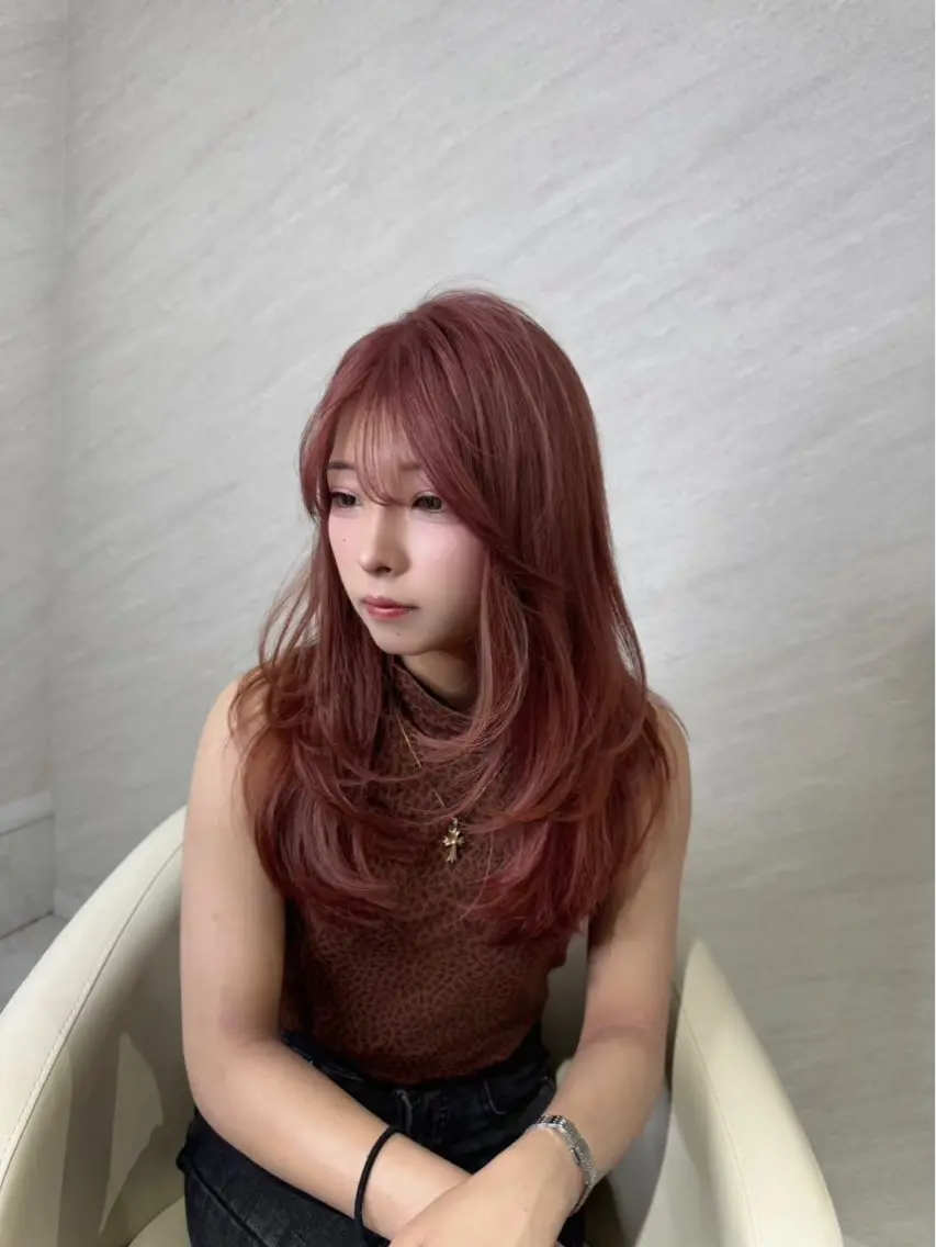 レイヤーカット × 髪質改善の写真