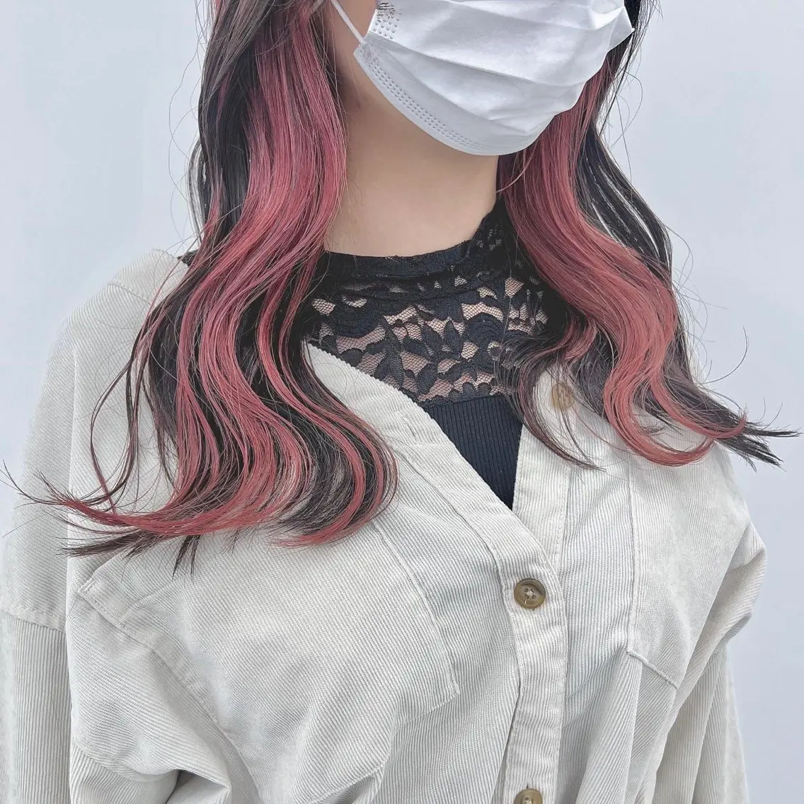 ロング カラー ヘアカラー トリートメント ヘッドスパ ヘアセット 韓国スタイル🇰🇷 トレンドレイヤー🪡のヘアスタイル