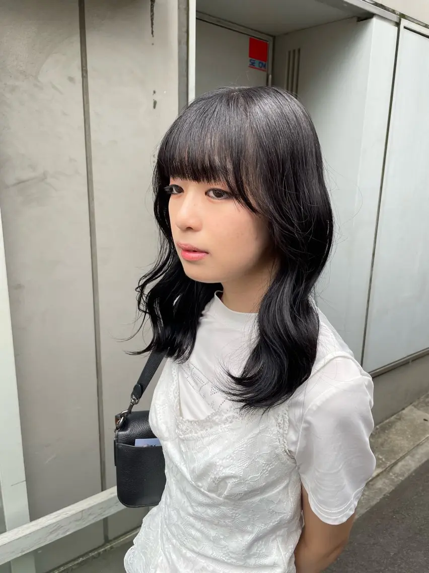 セミロング カラー ヘアカラー トリートメント ヘッドスパ ヘアセット 大人っぽ♡上品な暖色 TAKAKIのヘアスタイル