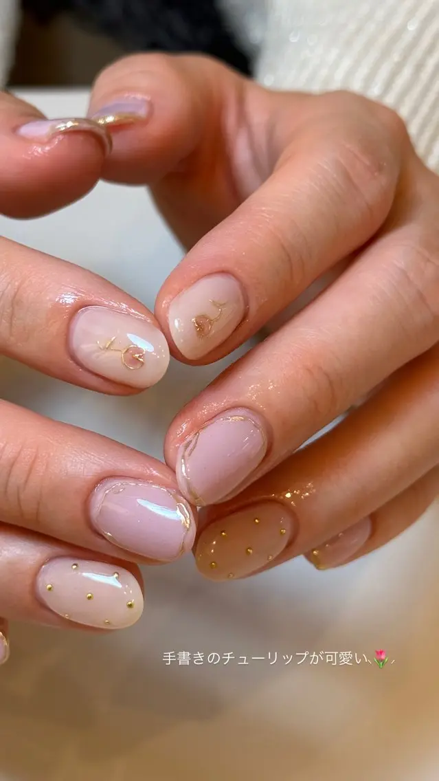 ネイル ハンドネイル フットネイル nailsalon charmeのネイルデザイン