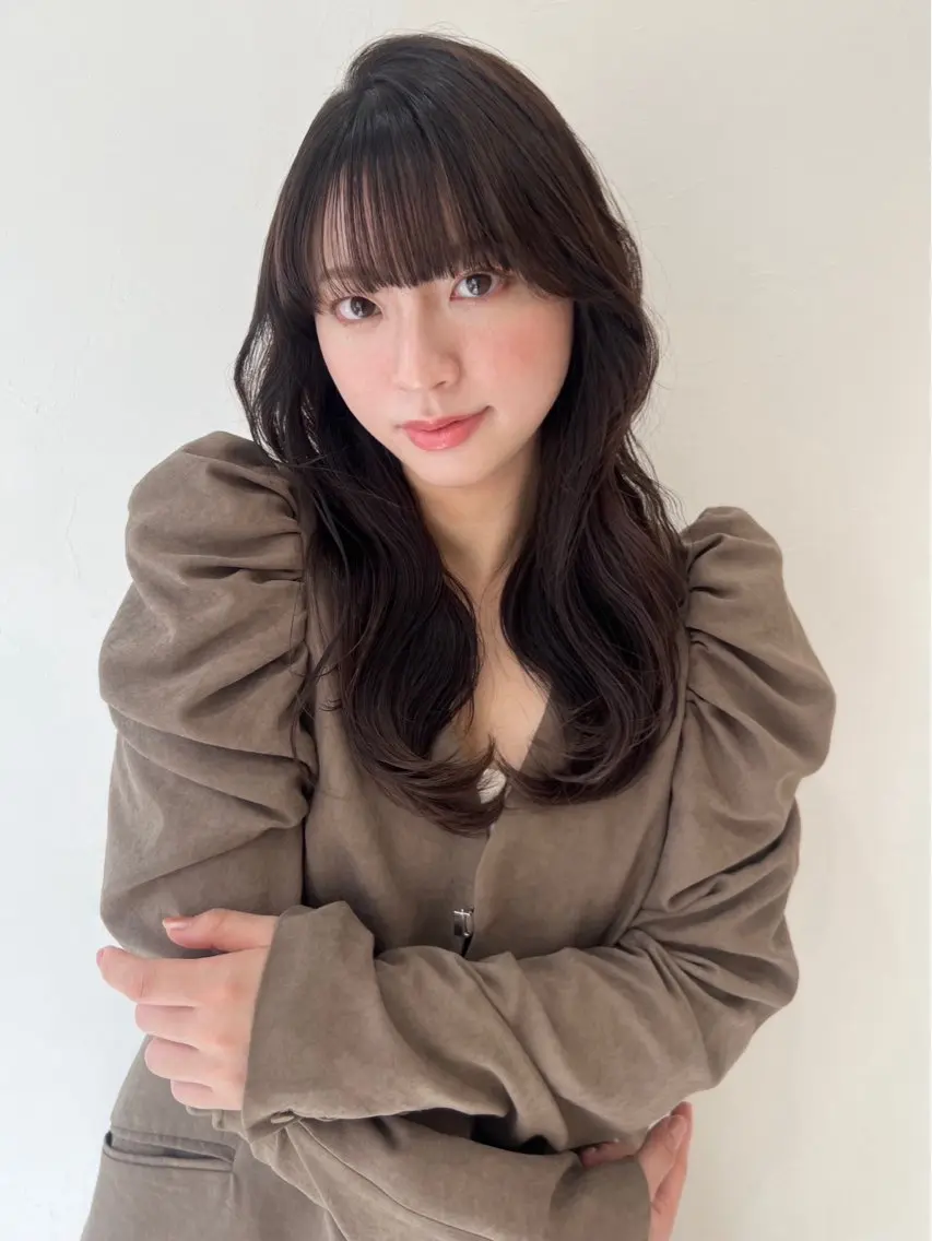 ロング カラー カット ヘアカラー トリートメント 似合わせ提案美容師| コイデリュウセイのヘアスタイル