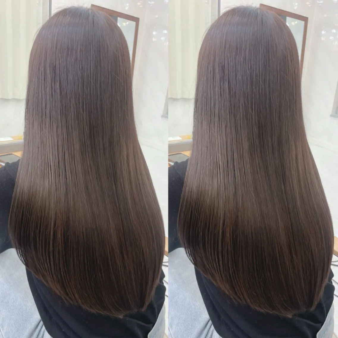 ロング トリートメント カット ヘアカラー トリートメント 有田 仁志のヘアスタイル