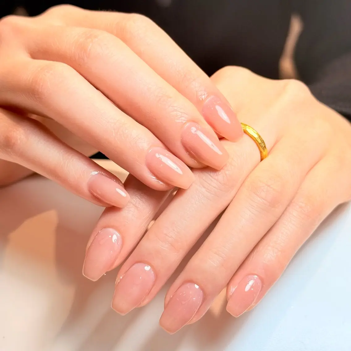 ネイル アートネイル チークネイル フレンチネイル グラデーション キラキラネイル ハンドネイル Risa_ Nailのネイルデザイン