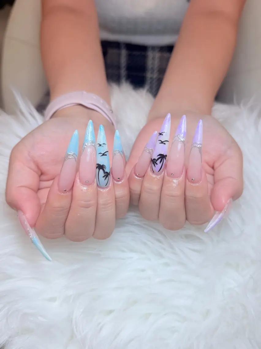 ネイル ハンドネイル ハンドケア Anh Nail 歌舞伎町のネイルデザイン