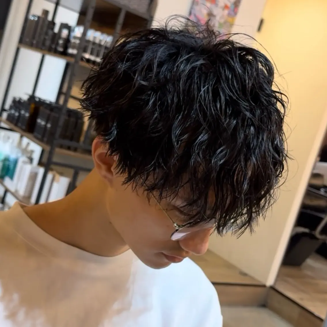 ショート ツイスパ フミヤの眉毛・アイブロウイメージ