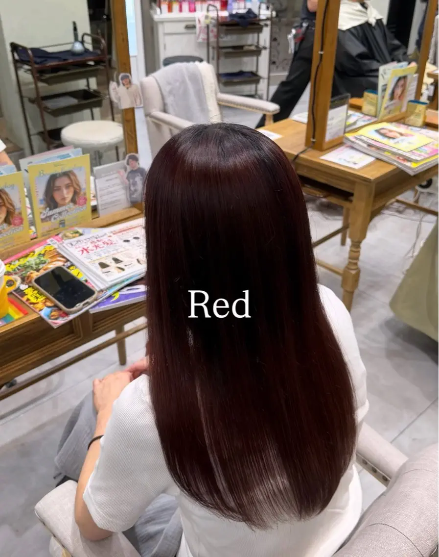 ロング カラー ブリーチ ブリーチなしカラー ヘアカラー トリートメント 颯人⁑艶カラー/ 透明感カラーのヘアスタイル