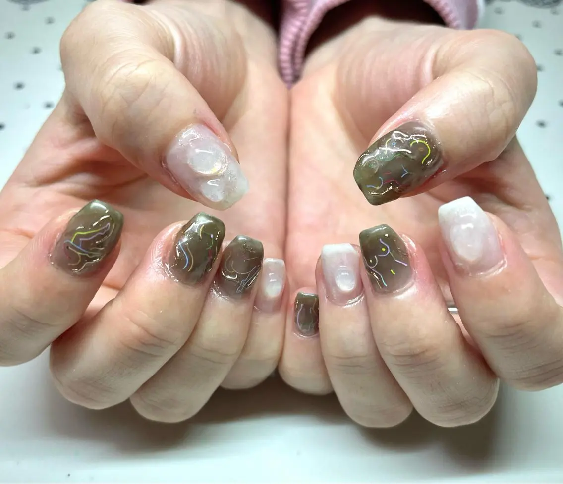 ネイル 持ち込み ハンドネイル nailist cocoのネイルデザイン