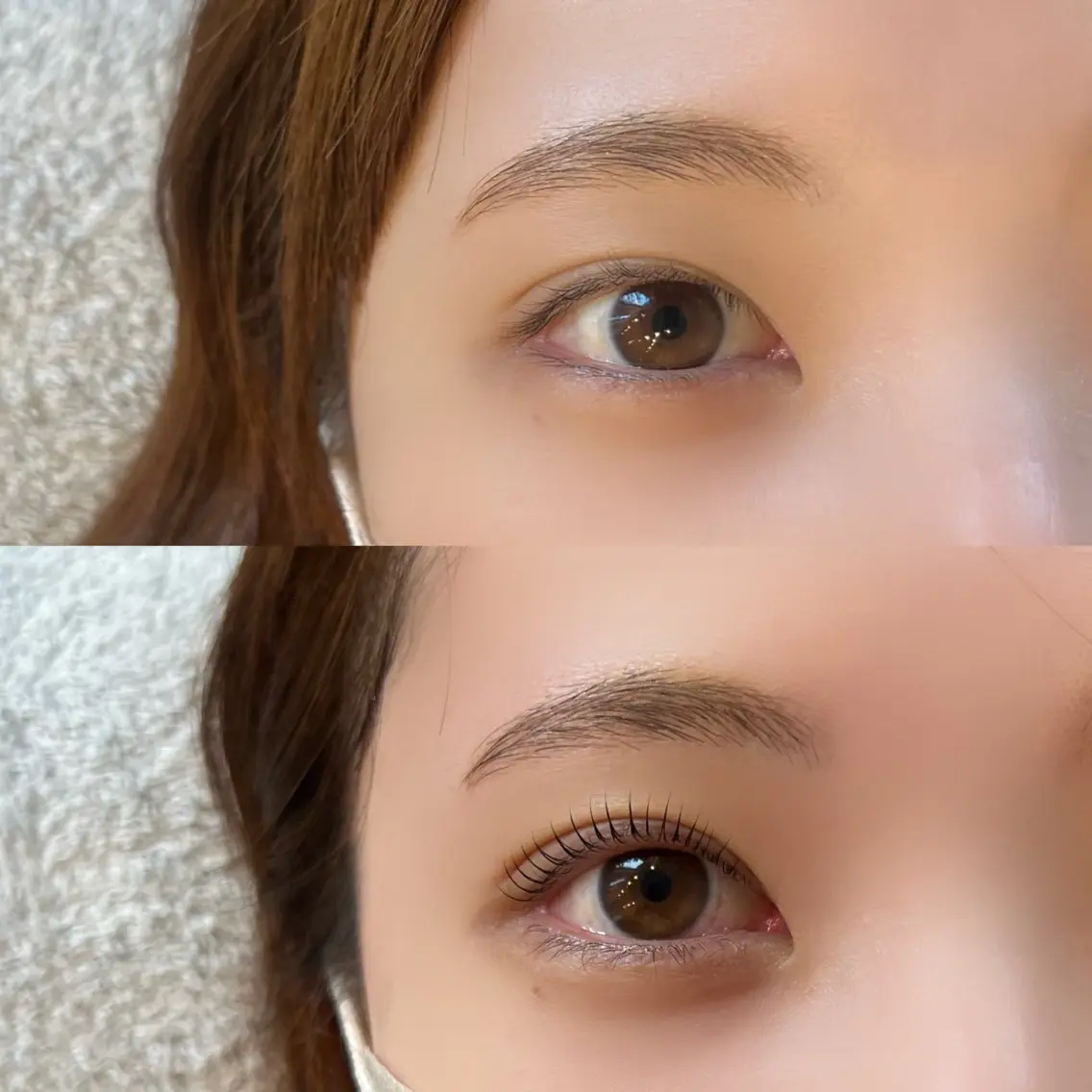 マツエク・マツパ アイブロウ Froom Lunaのマツエク・マツパデザイン