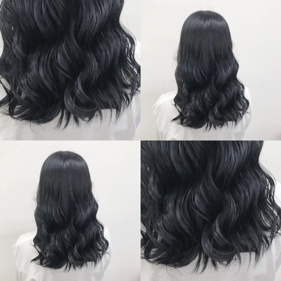 ミディアム カラー パーマ ヘアアレンジ メンズ キッズ ネイル マツエク・マツパ 上品＆韓国風 🥀海心🥀のヘアスタイル