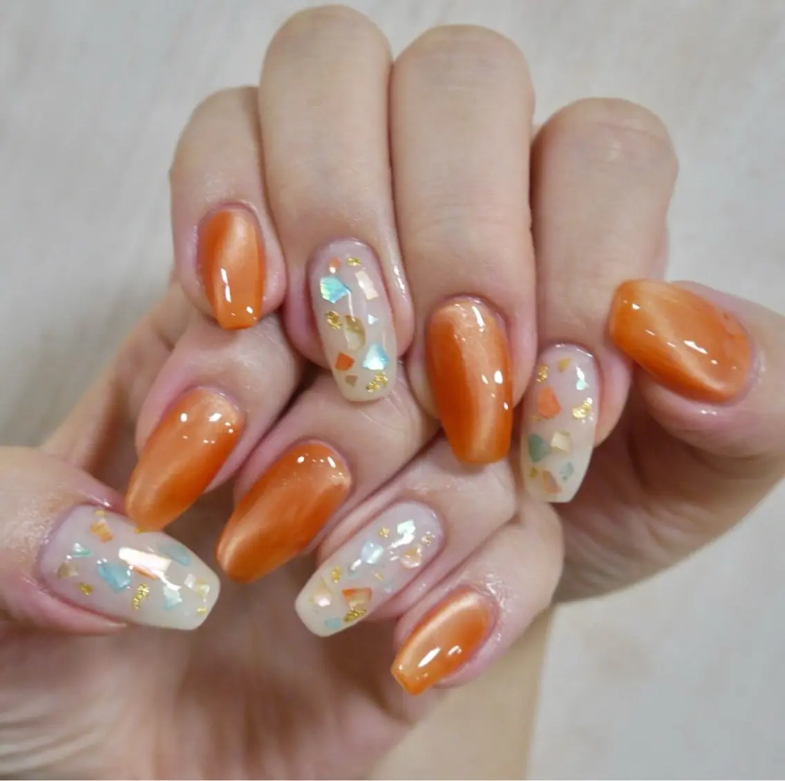 ネイル ハンドネイル nail salon BrooChillのネイルデザイン