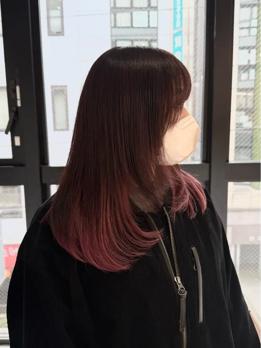 カラー ブリーチ 透明感カラー ハイトーンカラー レイヤー／ハイトーン 🍎森貝洋亮🍎のヘアスタイル