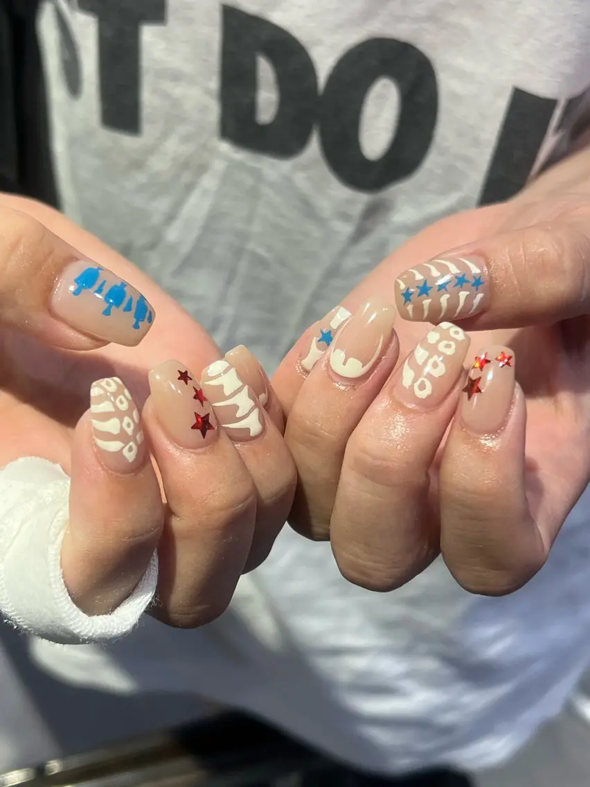 ネイル ハンドネイル Hata nail 🎀個性派ニュアンスのネイルデザイン
