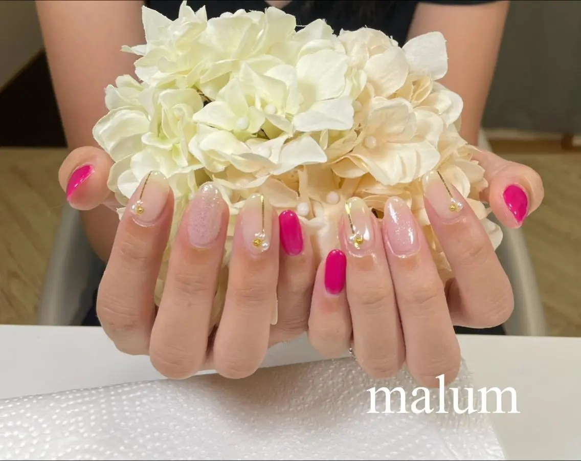ネイル ハンドネイル malum nailのネイルデザイン