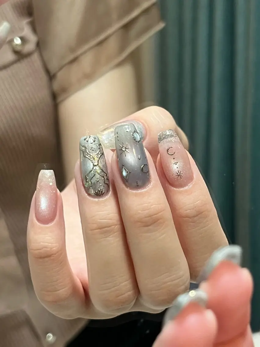 ネイル ハンドネイル なんば7nail YUZUHAのネイルデザイン