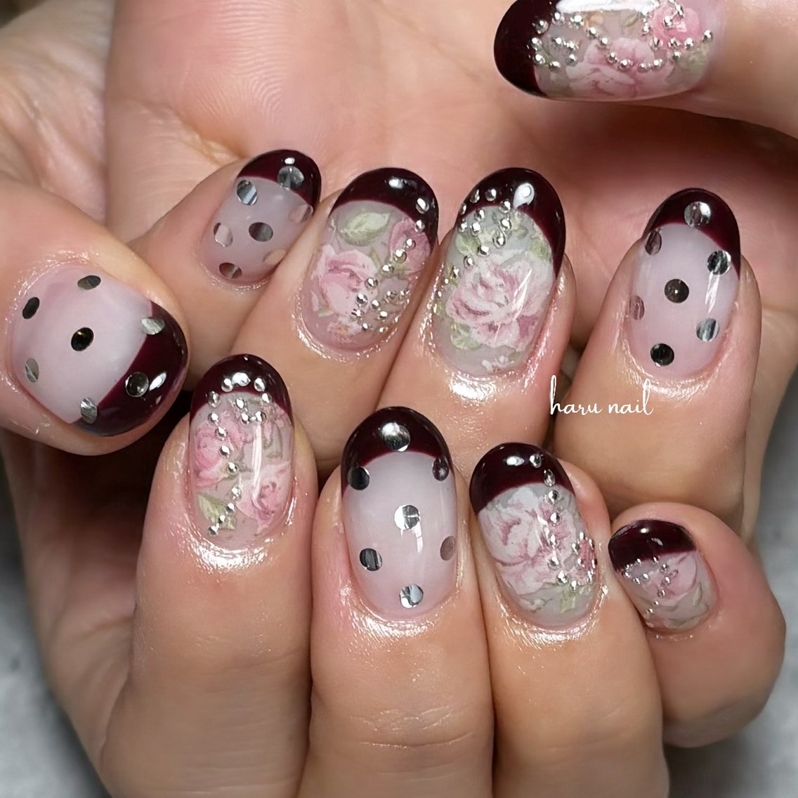 ネイル ハンドネイル harunail Shionのネイルデザイン