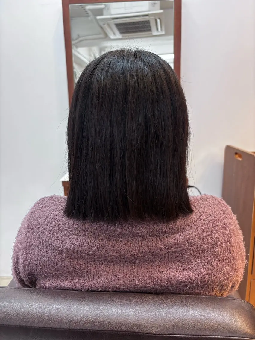 ミディアム カット みぞぐち じゅりのヘアスタイル