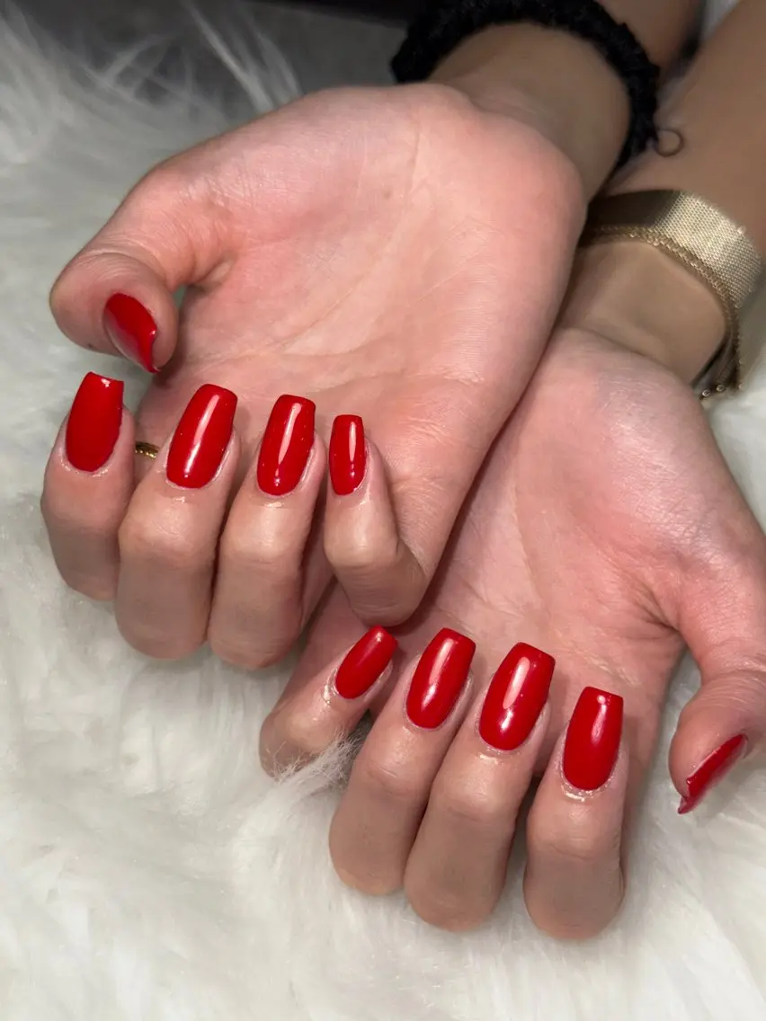 ネイル ワンカラーネイル ハンドネイル Momoka 🍑🎀のネイルデザイン