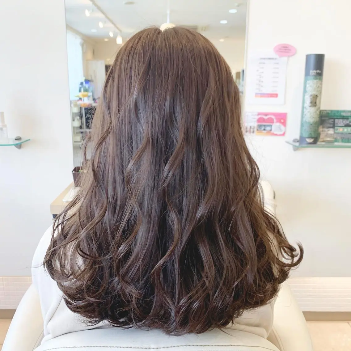 ロング 卒業式のヘアスタイル ヘアカラー トリートメント 草津駅近｜ MAYAのヘアスタイル