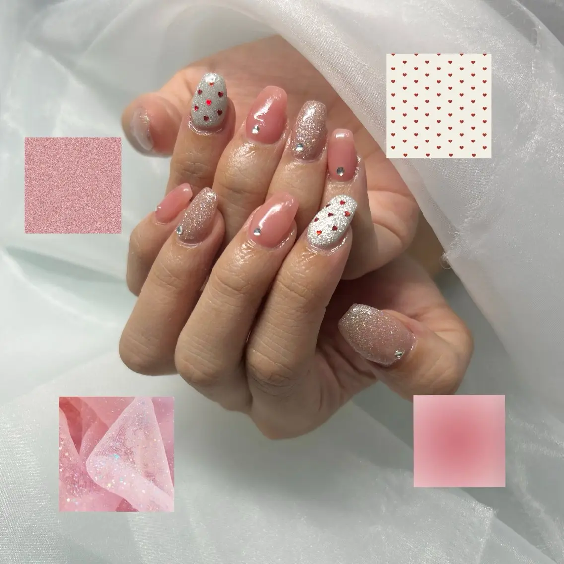 ネイル マグネットネイル ハンドネイル SweetOlive HINAKOのネイルデザイン
