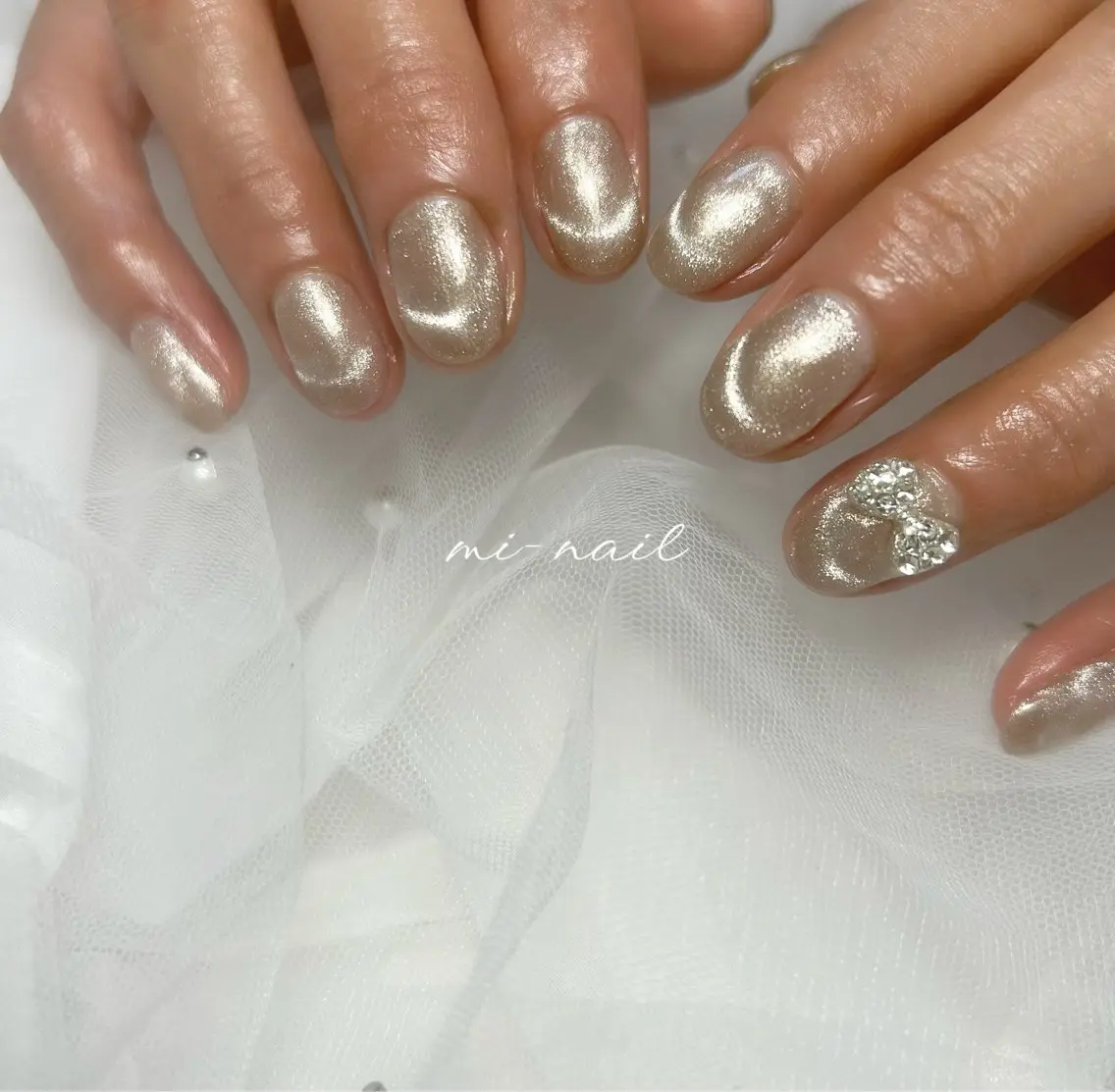 ネイル ハンドネイル ハンドケア ..mi-nail ..のネイルデザイン