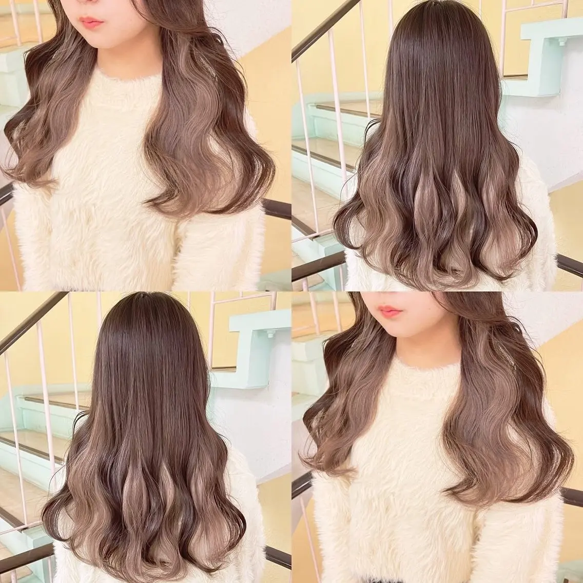 カラー ヘアカラー トリートメント 渋谷:インナーカラー ／🍒エリカ🍒のヘアスタイル