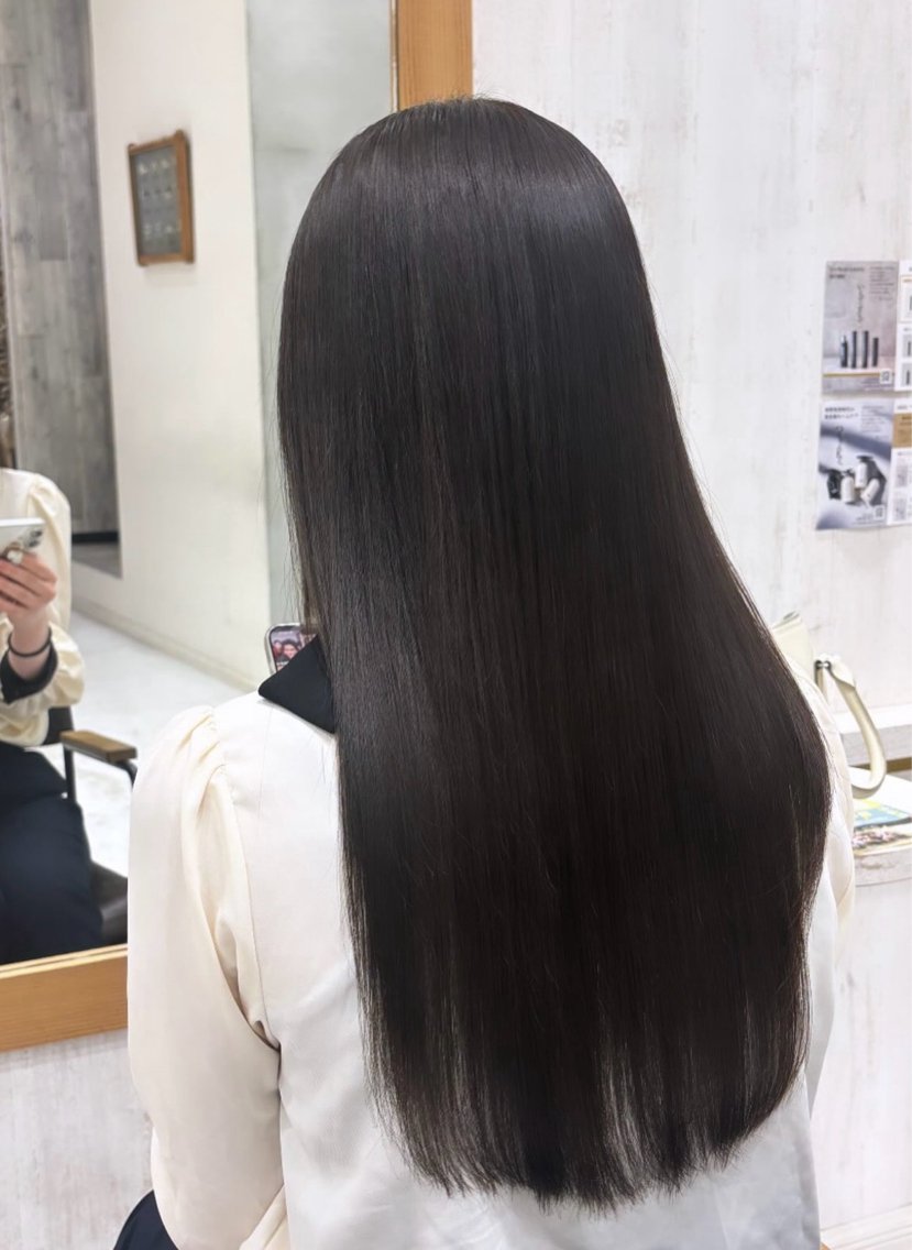 縮毛矯正の写真