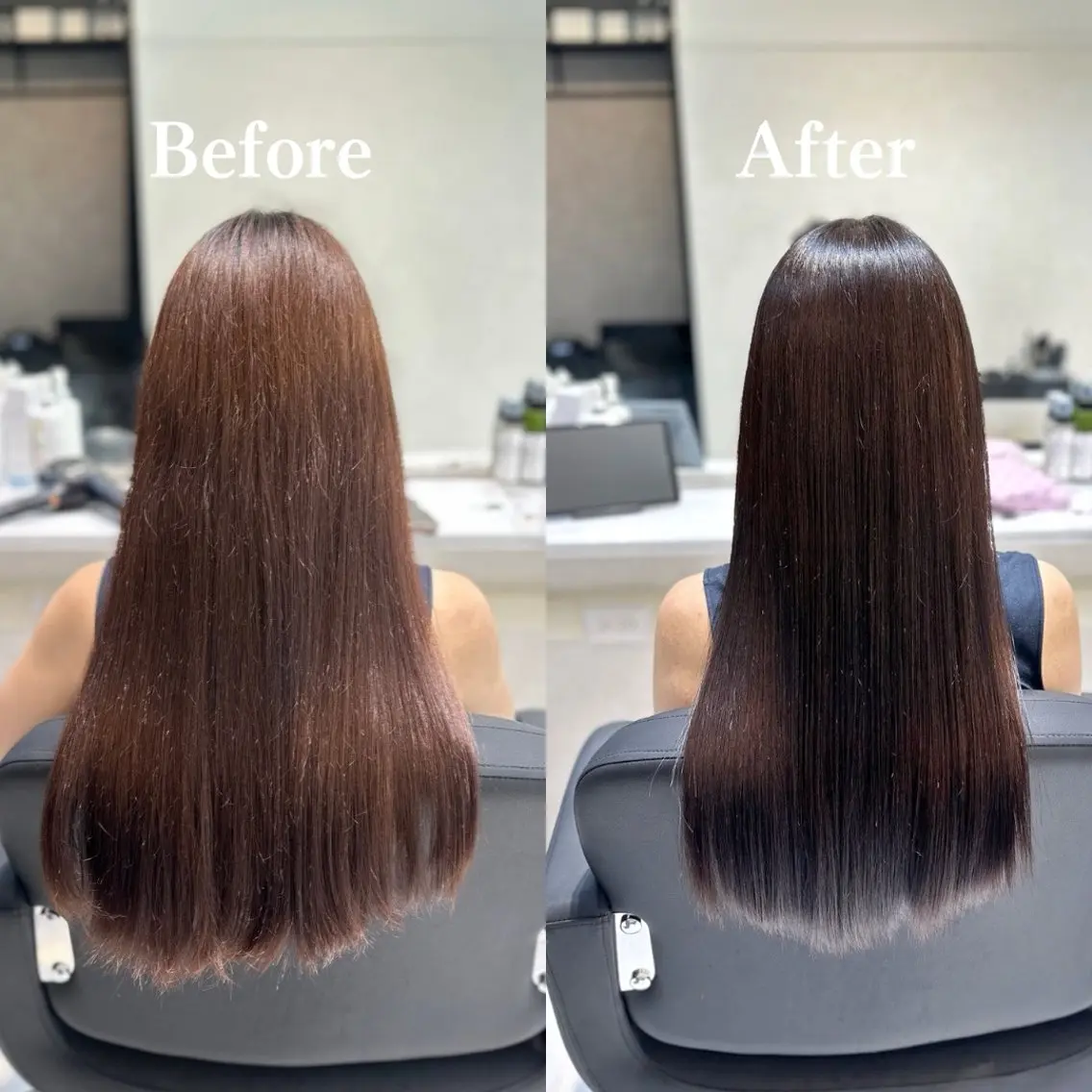 ロング ヘアカラー トリートメント ヘッドスパ 成川 陽介のヘアスタイル