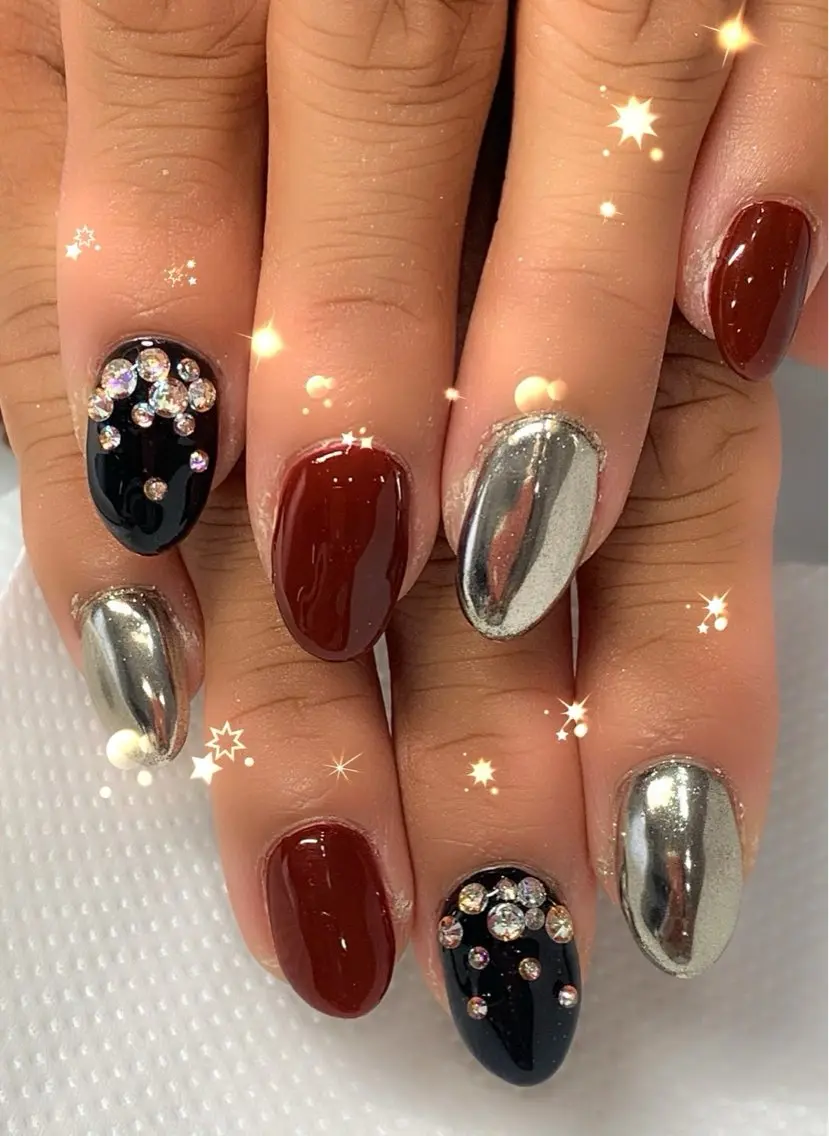 ネイル ハンドネイル glitter na ils AYAのネイルデザイン