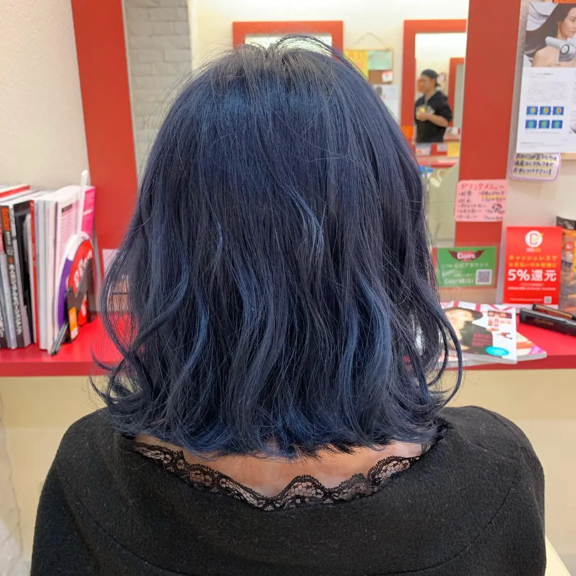 ミディアム カラー 櫻井 なんなのヘアスタイル