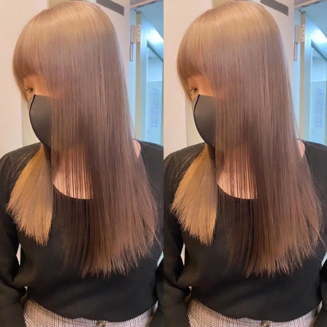 ロング カラー ⭐️横浜ブリーチ特化 美容師 堤涼⭐️のヘアスタイル